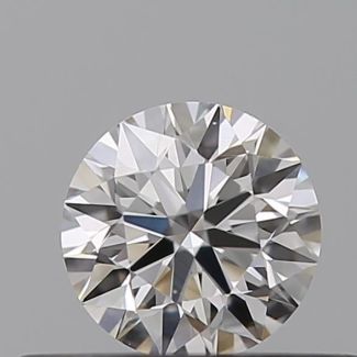 0.27 Carat Round F VS2 EX GIA Natural Diamond