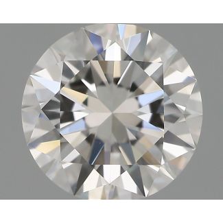 0.7 Carat Round D VVS2 EX GIA Natural Diamond