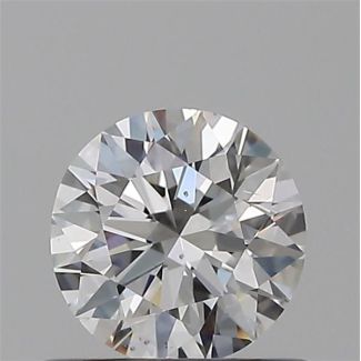 0.50 Carat Round E VS2 EX VG GIA Natural Diamond