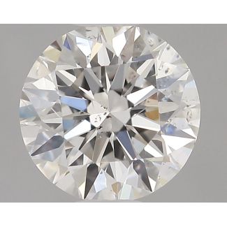 0.7 Carat Round G SI2 EX GIA Natural Diamond