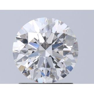 1.4 Carat Round H VVS2 EX GIA Natural Diamond