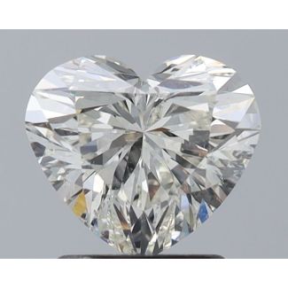 1.5 Carat Heart H SI1 - EX IGI Natural Diamond