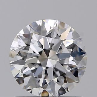 0.90 Carat Round D VS1 EX VG GIA Natural Diamond