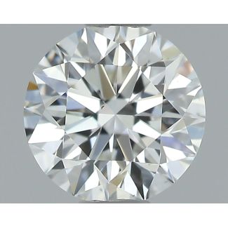 0.5 Carat Round E VS1 EX GIA Natural Diamond