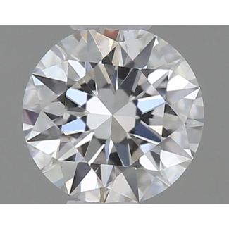 0.19 Carat Round D IF EX GIA Natural Diamond