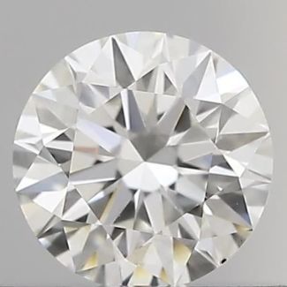 0.40 Carat Round F VS2 EX GIA Natural Diamond