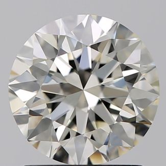 1.32 Carat Round J VS1 EX GIA Natural Diamond