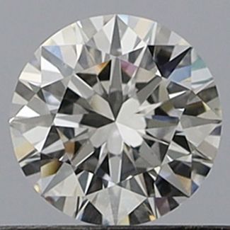 0.48 Carat Round F IF EX GIA Natural Diamond