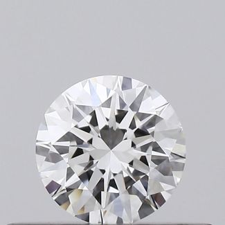 0.23 Carat Round E VVS1 EX GIA Natural Diamond