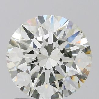 1.51 Carat Round H SI1 EX IGI Natural Diamond