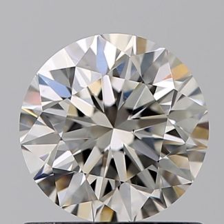 0.80 Carat Round I VS1 VG EX GIA Natural Diamond