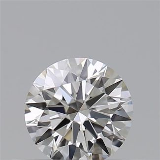 0.31 Carat Round F VVS1 EX IGI Natural Diamond