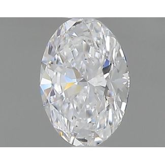 0.31 Carat Oval D VVS1 - EX VG GIA Natural Diamond