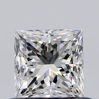 0.51 Carat Princess F VS2 - EX VG GIA Natural Diamond