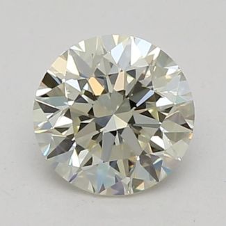 0.40 Carat Round K VVS2 VG EX GIA Natural Diamond