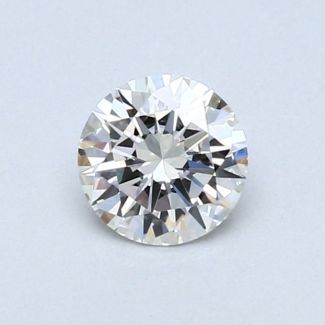 0.48 Carat Round H VVS1 VG EX GIA Natural Diamond