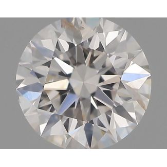 0.30 Carat Round G SI2 EX VG GIA Natural Diamond