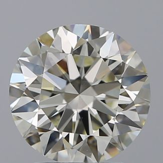 2.21 Carat Round J VS1 EX IGI Natural Diamond