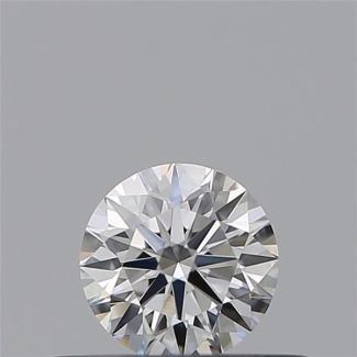 0.27 Carat Round F VVS1 EX GIA Natural Diamond