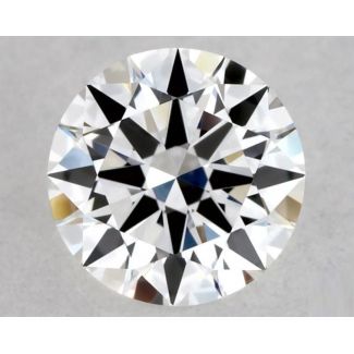 0.3 Carat Round F VVS2 EX GIA Natural Diamond