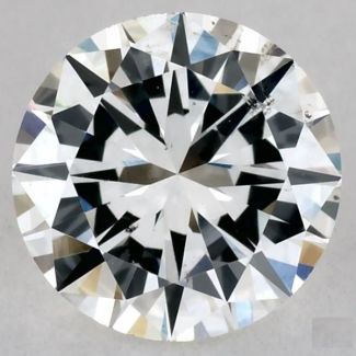 0.5 Carat Round H SI2 GD VG GIA Natural Diamond