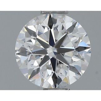 0.81 Carat Round D VS2 VG EX GIA Natural Diamond