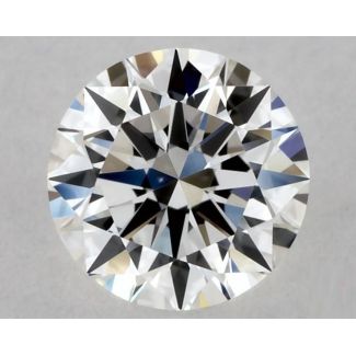 0.4 Carat Round E VVS1 EX GIA Natural Diamond