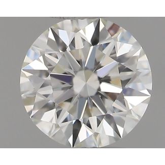 0.3 Carat Round H VVS1 EX IGI Natural Diamond