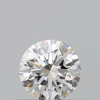 0.38 Carat Round G VVS2 EX GIA Natural Diamond