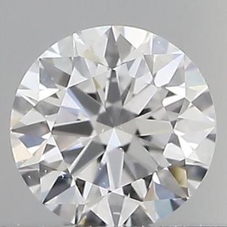 0.30 Carat Round D VS2 VG EX GIA Natural Diamond