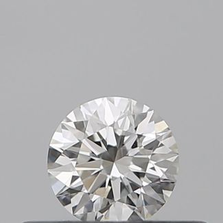 0.24 Carat Round F VS2 EX GIA Natural Diamond