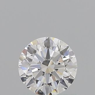 0.71 Carat Round E VVS1 EX GIA Natural Diamond