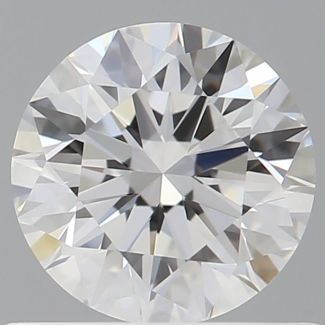 0.72 Carat Round D VVS1 EX GIA Natural Diamond