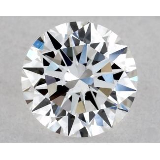 0.35 Carat Round D VVS1 EX GIA Natural Diamond