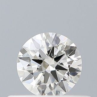 0.3 Carat Round H VS1 EX VG IGI Natural Diamond