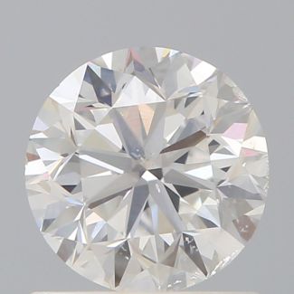 0.90 Carat Round F SI1 G VG GIA Natural Diamond