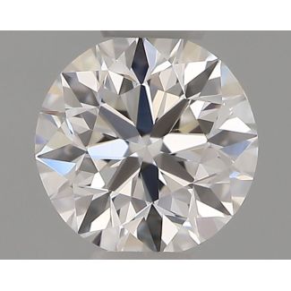 0.3 Carat Round F VVS1 EX VG IGI Natural Diamond