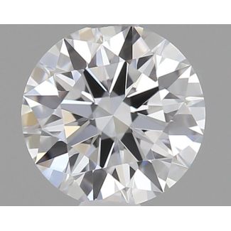 0.33 Carat Round D IF EX GIA Natural Diamond