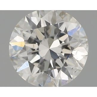 0.31 Carat Round F SI1 EX VG IGI Natural Diamond