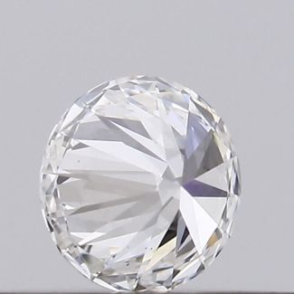 0.18 Carat Round F VS1 EX VG GIA Natural Diamond