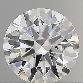 0.45 Carat Round E VS1 EX GIA Natural Diamond