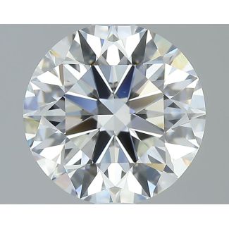 1.8 Carat Round H VS1 EX GIA Natural Diamond