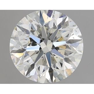 1.51 Carat Round I SI1 EX GIA Natural Diamond