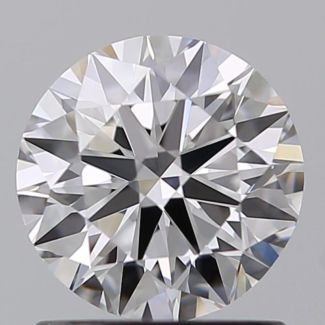 1.00 Carat Round D VVS1 VG EX GIA Natural Diamond