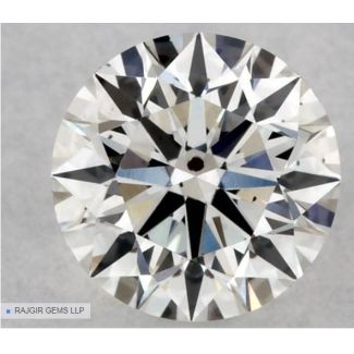 0.34 Carat Round G SI2 EX GIA Natural Diamond