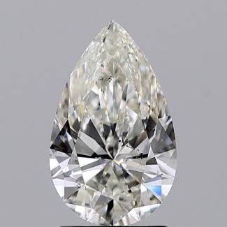 1.51 Carat Pear I SI1 - EX GIA Natural Diamond