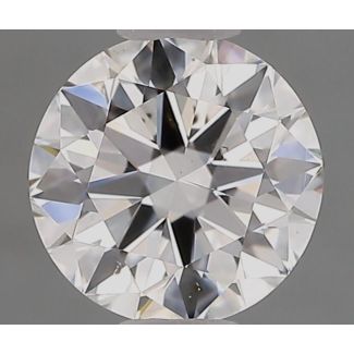 0.80 Carat Round G SI1 EX GIA Natural Diamond