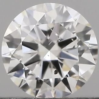 0.40 Carat Round E SI2 VG GIA Natural Diamond