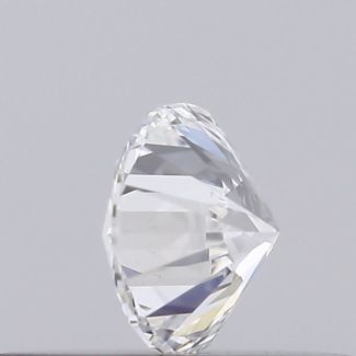 0.21 Carat Round D SI1 EX GIA Natural Diamond