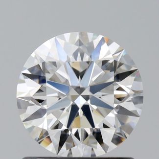 0.95 Carat Round H VVS2 EX GIA Natural Diamond